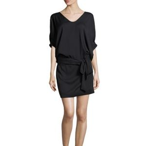 Diane von Furstenberg Edna Woven Dress, Black